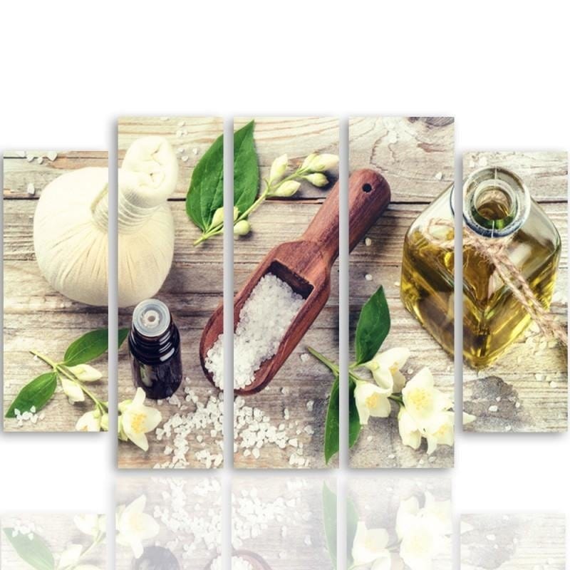 Kanva no 5 daļām - Type B, With Jasmine Spices  Home Trends DECO