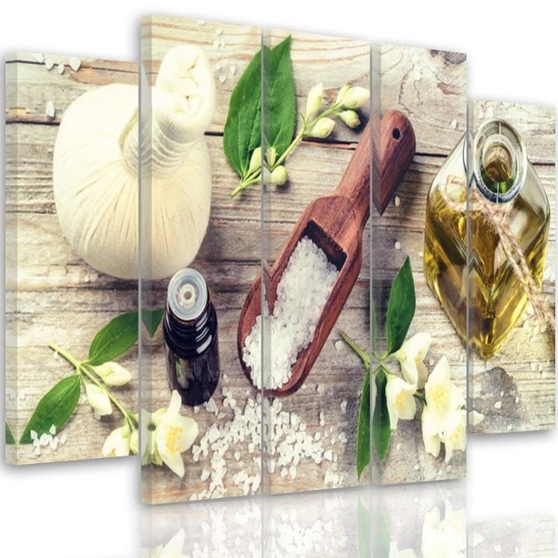 Kanva no 5 daļām - Type B, With Jasmine Spices  Home Trends DECO