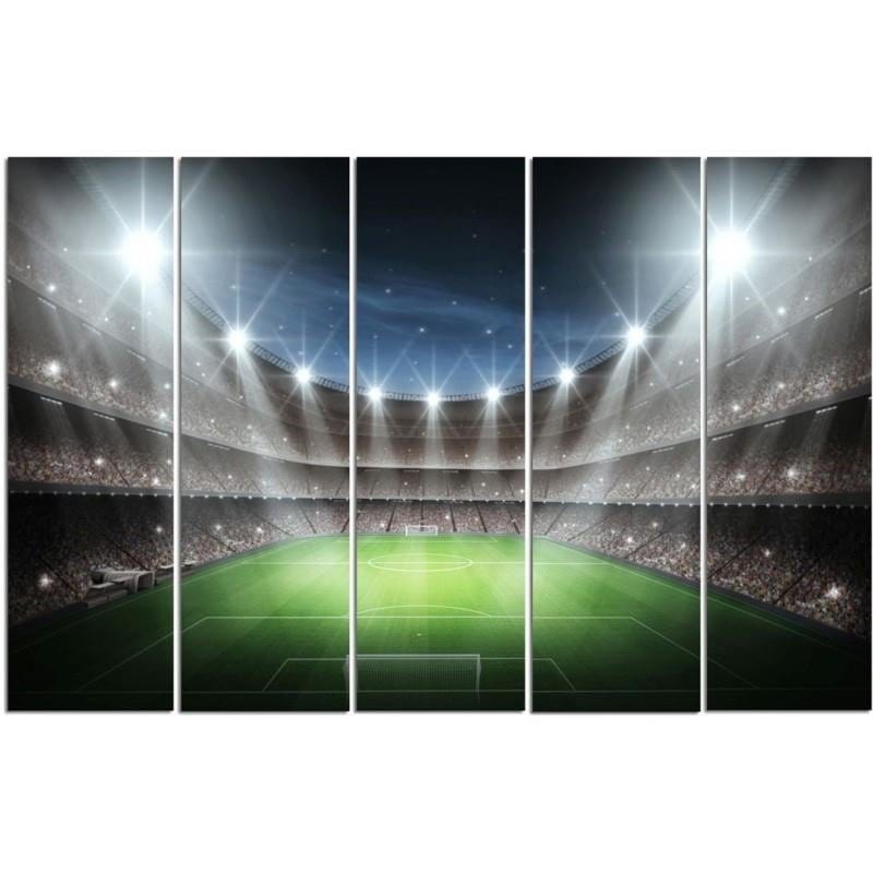 Kanva no 5 daļām - Type C, A Football Stadium In The Spotlight  Home Trends DECO