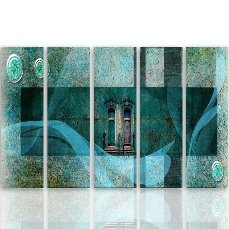 Kanva no 5 daļām - Type C, Architectural Motif  Home Trends DECO