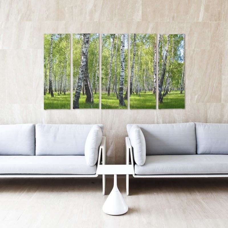 Kanva no 5 daļām - Type C, Birch  Home Trends DECO