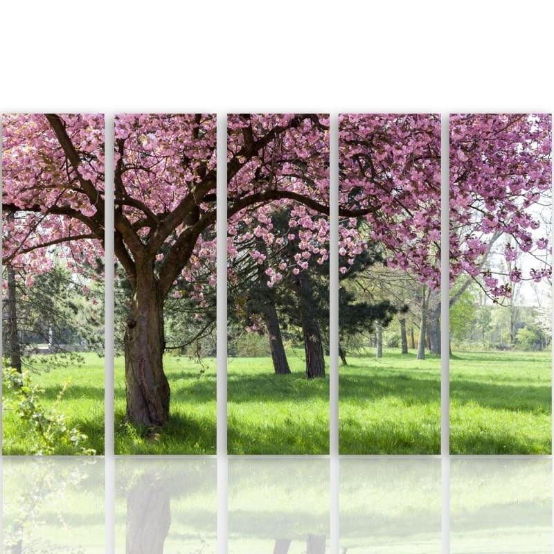 Kanva no 5 daļām - Type C, Blooming Tree  Home Trends DECO