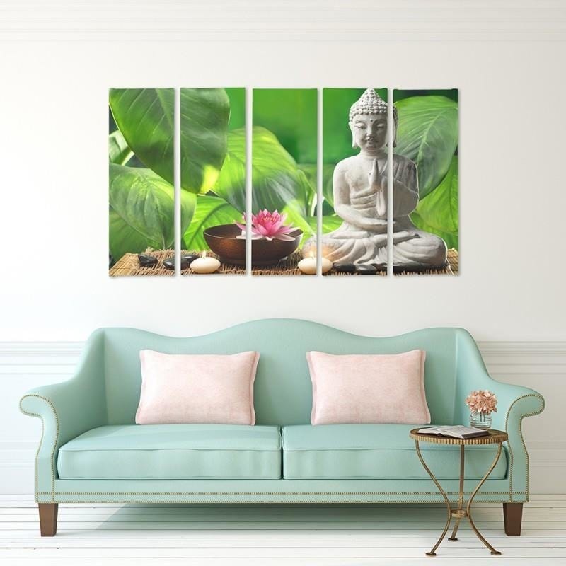 Kanva no 5 daļām - Type C, Buddha 4  Home Trends DECO