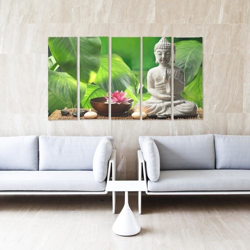 Kanva no 5 daļām - Type C, Buddha 4  Home Trends DECO