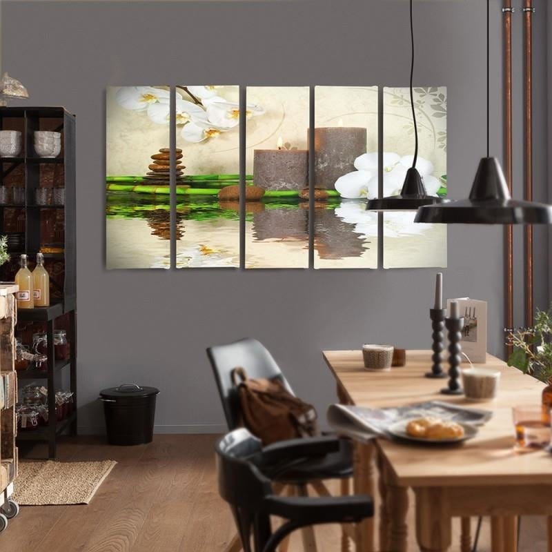 Kanva no 5 daļām - Type C, Composition 6 Zen  Home Trends DECO