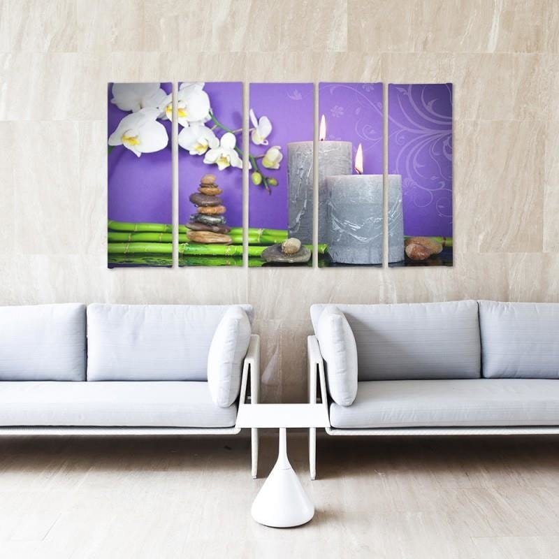 Kanva no 5 daļām - Type C, Composition 7 Zen  Home Trends DECO