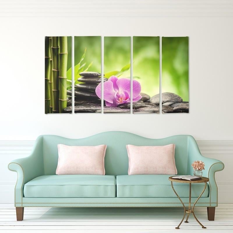 Kanva no 5 daļām - Type C, Composition Zen 3  Home Trends DECO