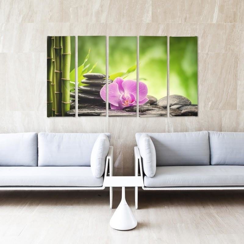 Kanva no 5 daļām - Type C, Composition Zen 3  Home Trends DECO