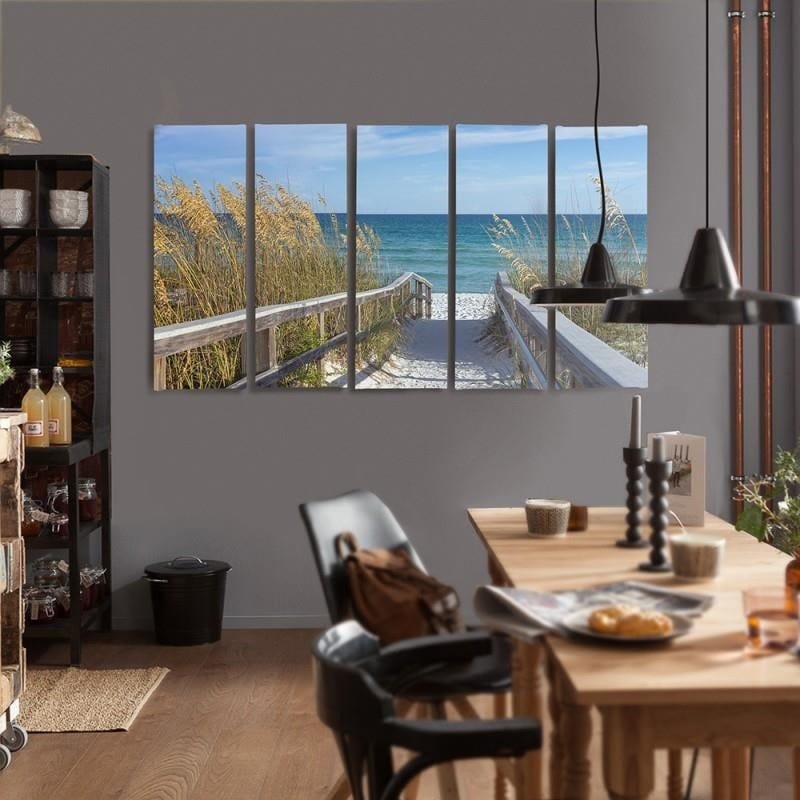 Kanva no 5 daļām - Type C, Crossing The Sea  Home Trends DECO