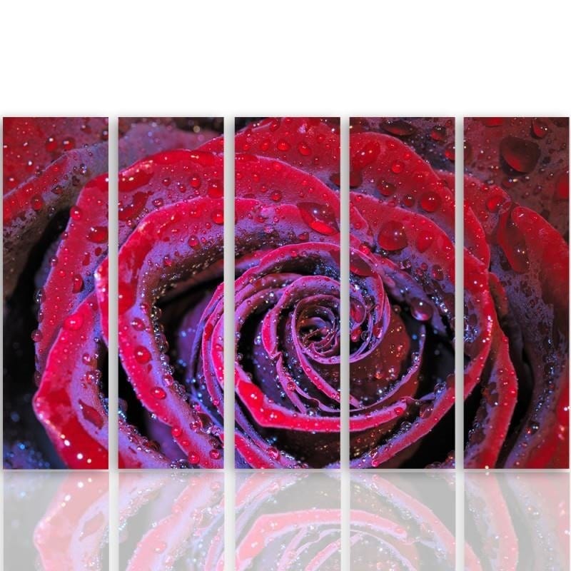 Kanva no 5 daļām - Type C, Dewy Rose  Home Trends DECO