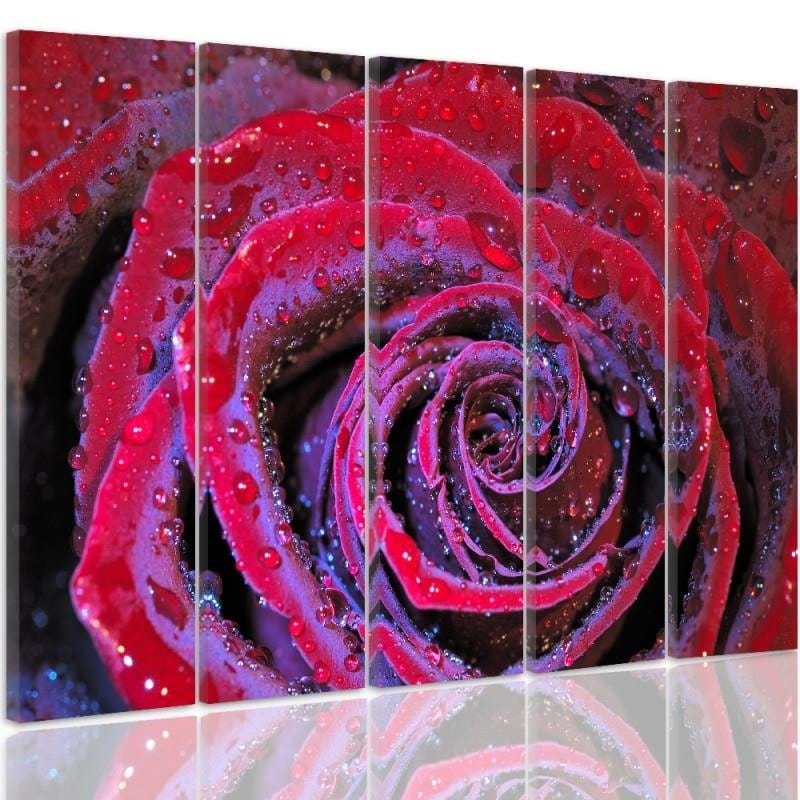 Kanva no 5 daļām - Type C, Dewy Rose  Home Trends DECO