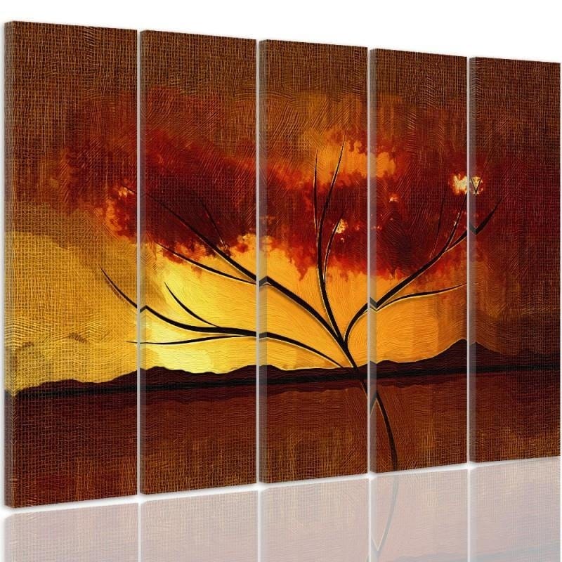 Kanva no 5 daļām - Type C, Dry Tree  Home Trends DECO