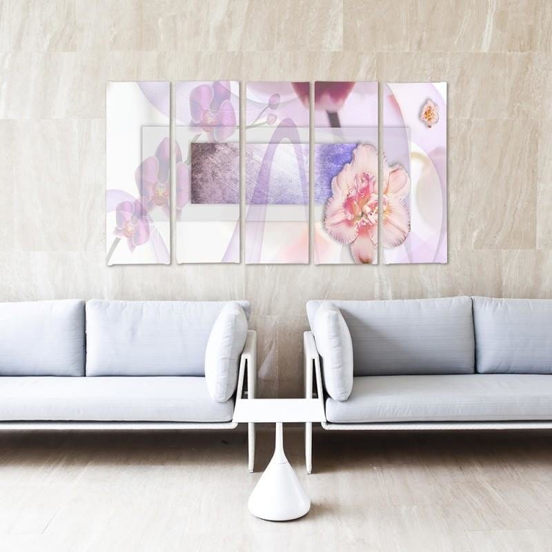 Kanva no 5 daļām - Type C, Floral Composition 1  Home Trends DECO