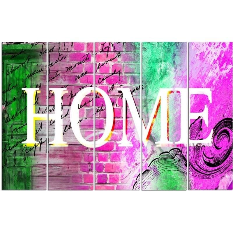 Kanva no 5 daļām - Type C, Home 2  Home Trends DECO