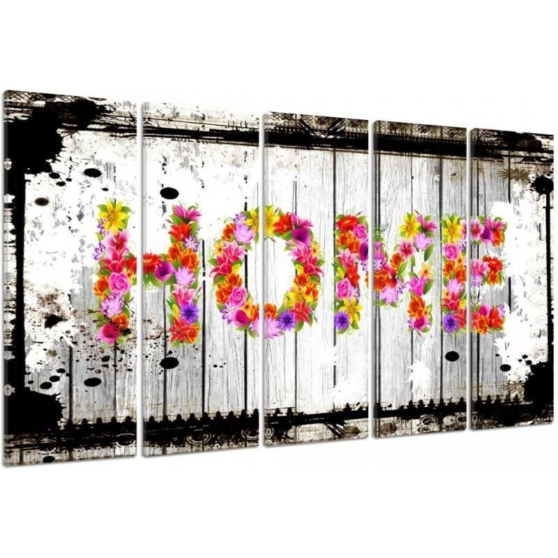 Kanva no 5 daļām - Type C, Home - Floral Design  Home Trends DECO