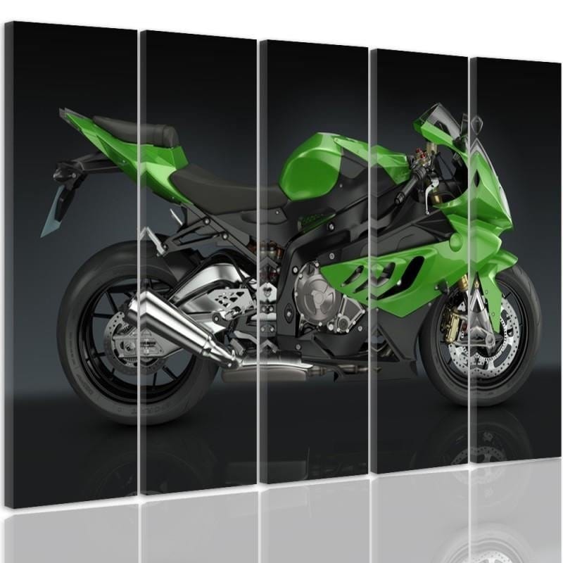 Kanva no 5 daļām - Type C, Motorcycle Sport  Home Trends DECO