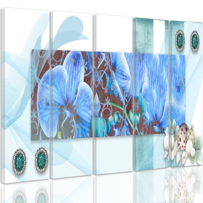 Kanva no 5 daļām - Type C, Orchid Composition 2  Home Trends DECO