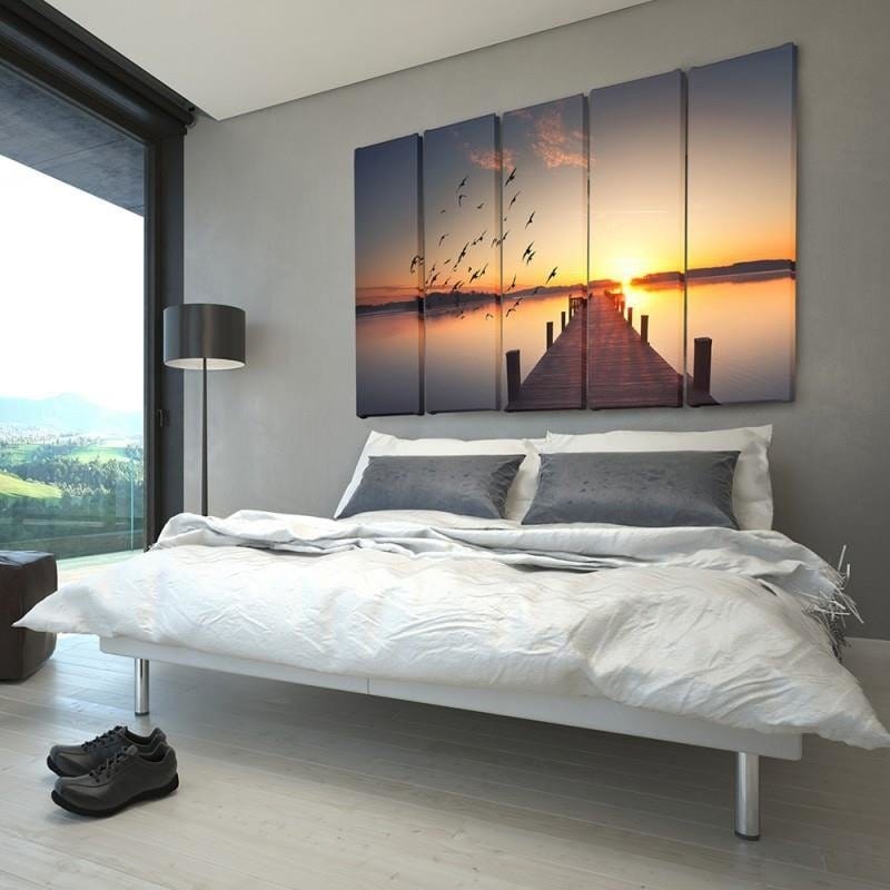 Kanva no 5 daļām - Type C, Pier Water  Home Trends DECO