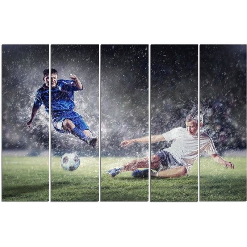Kanva no 5 daļām - Type C, Players - Tackle  Home Trends DECO