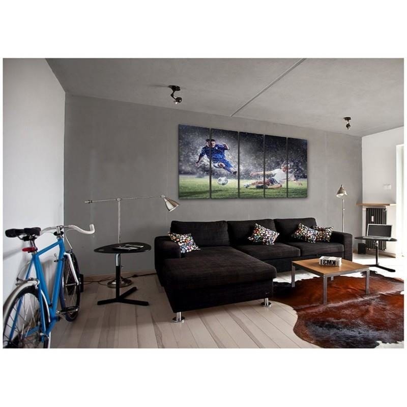 Kanva no 5 daļām - Type C, Players - Tackle  Home Trends DECO