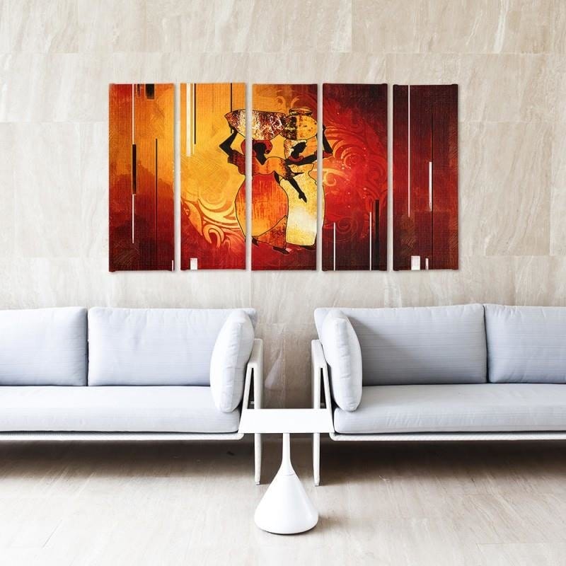 Kanva no 5 daļām - Type C, South  Home Trends DECO