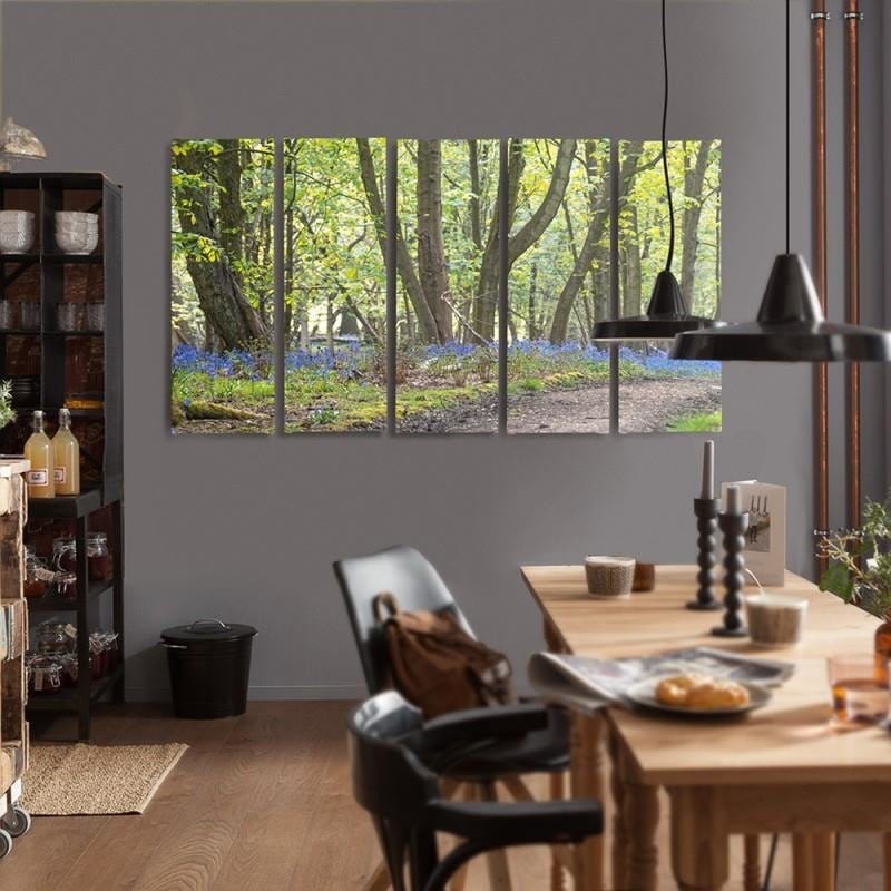 Kanva no 5 daļām - Type C, Spring In The Park  Home Trends DECO