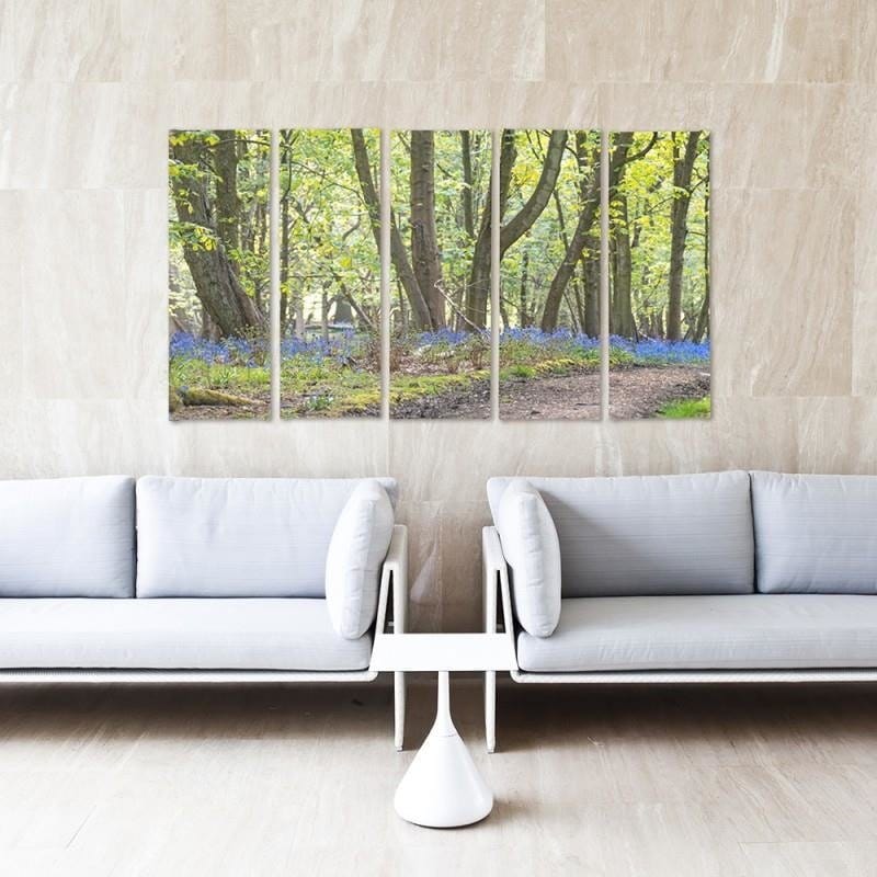 Kanva no 5 daļām - Type C, Spring In The Park  Home Trends DECO