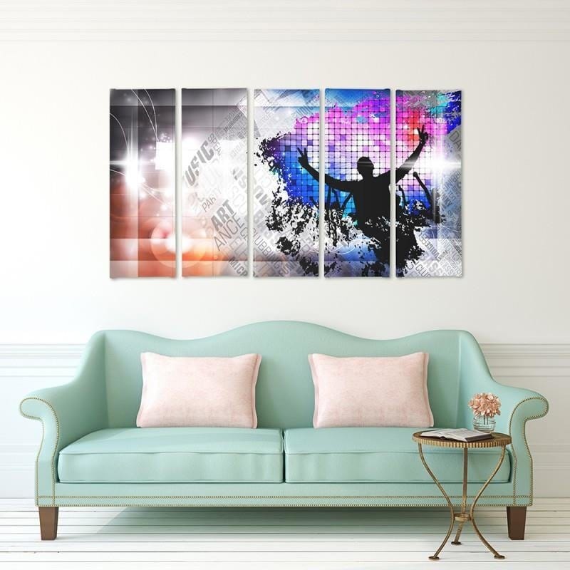 Kanva no 5 daļām - Type C, The Art Dance  Home Trends DECO