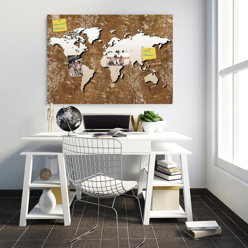 Kanva - Old Map Of The World Retro  Home Trends DECO