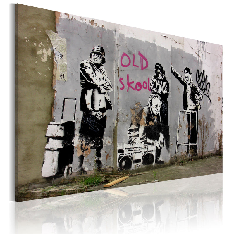 Glezna - Old school (Banksy) 60x40 Home Trends