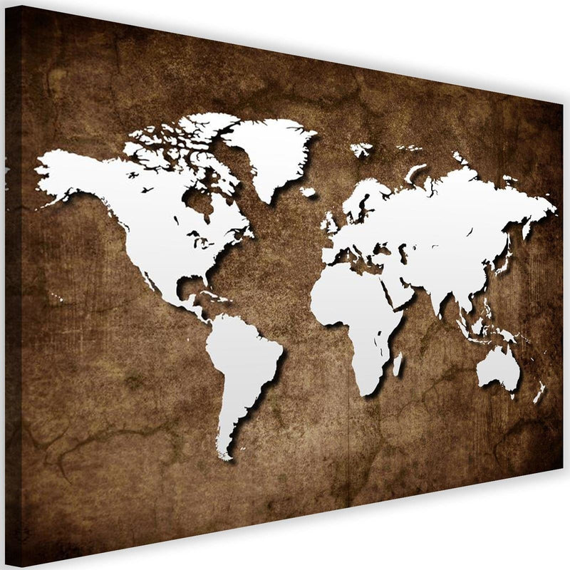 Kanva - Old World Map  Home Trends DECO