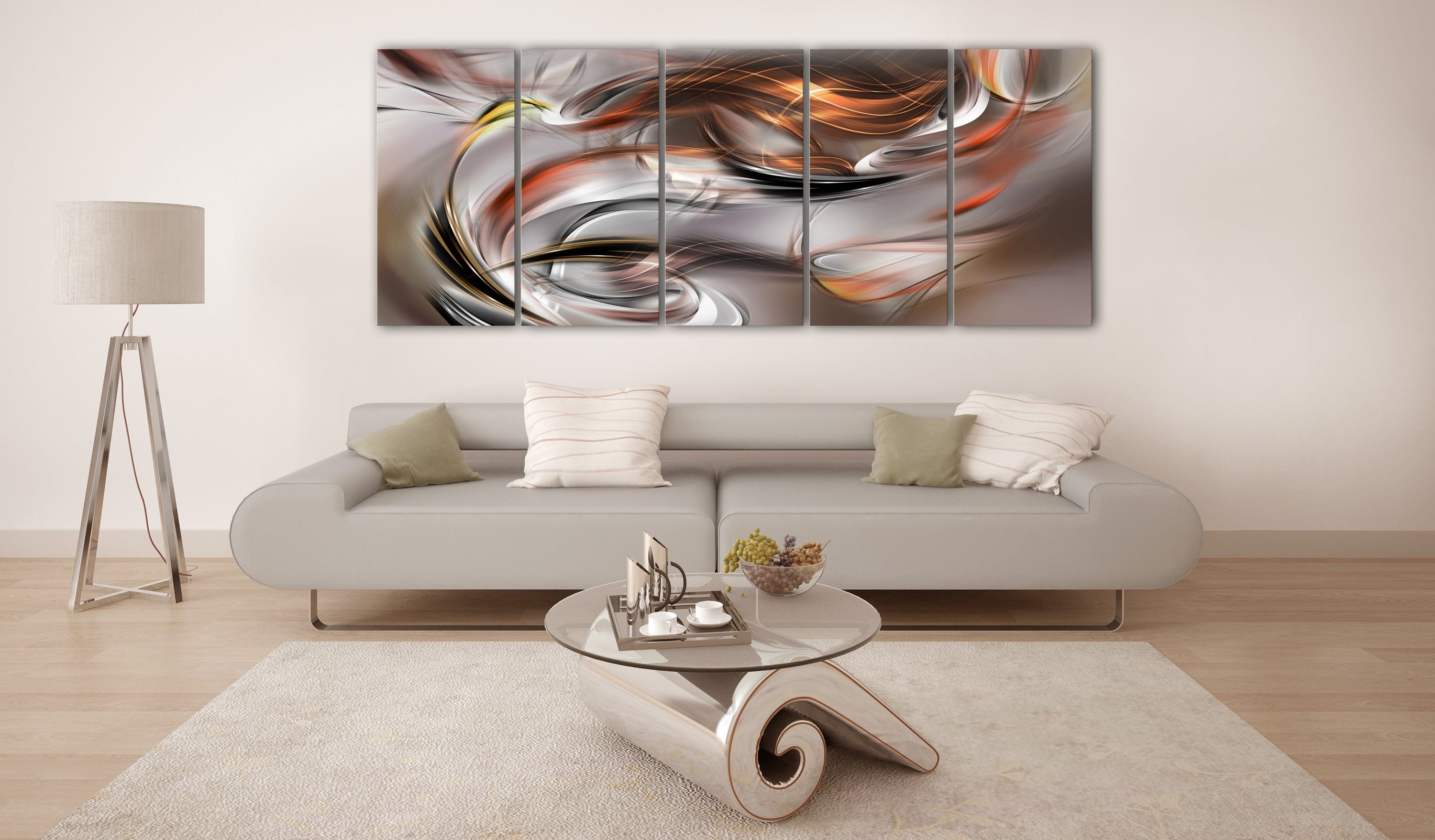 Glezna - Orange Chaos Home Trends