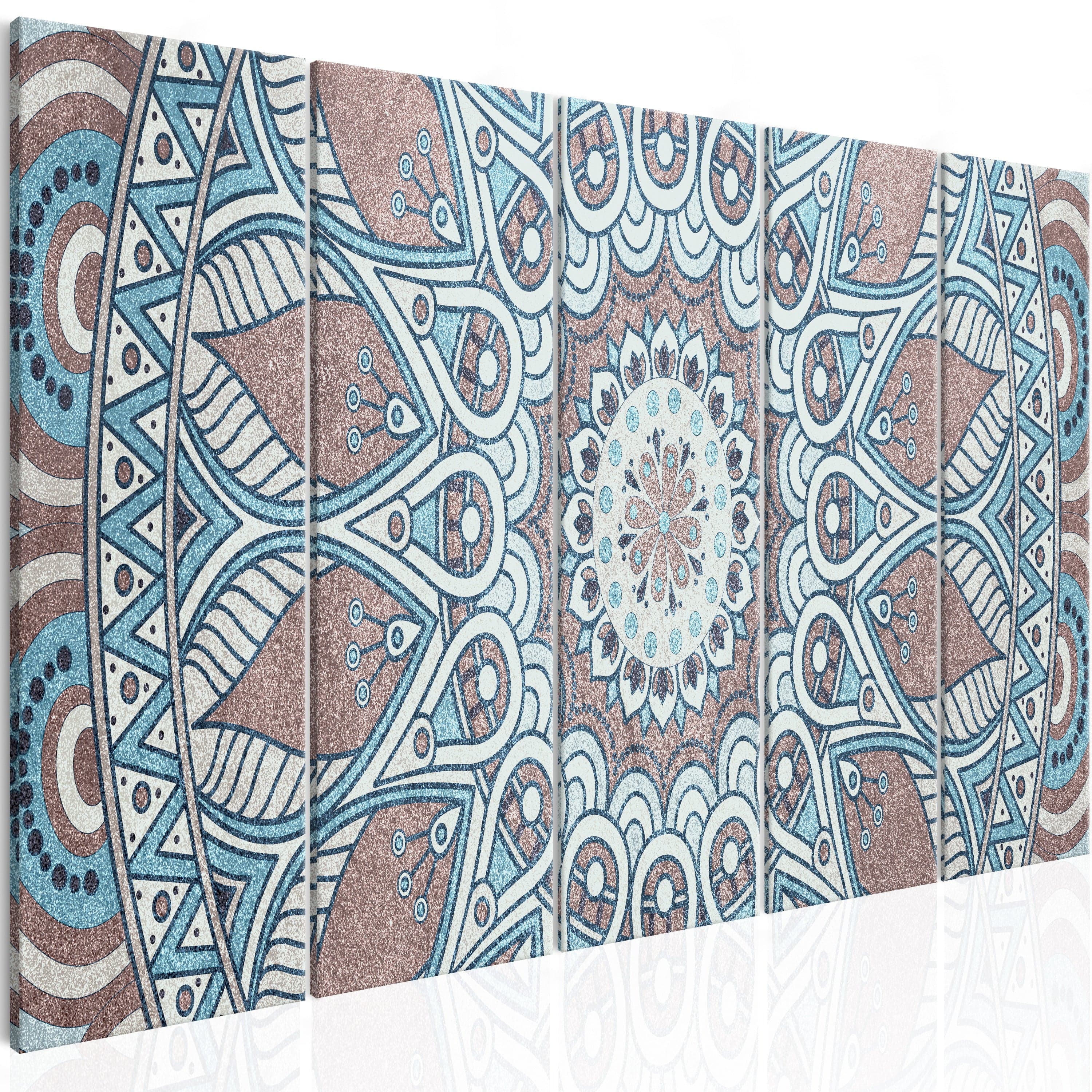 Glezna - Oriental Circle (5 Parts) Narrow Home Trends