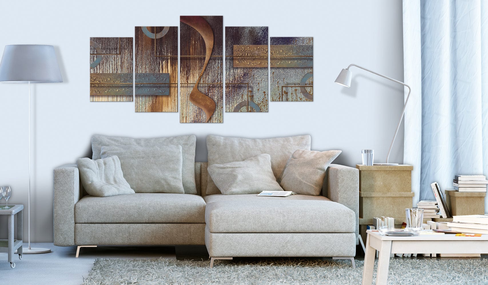 Glezna - Oriental Composition Home Trends