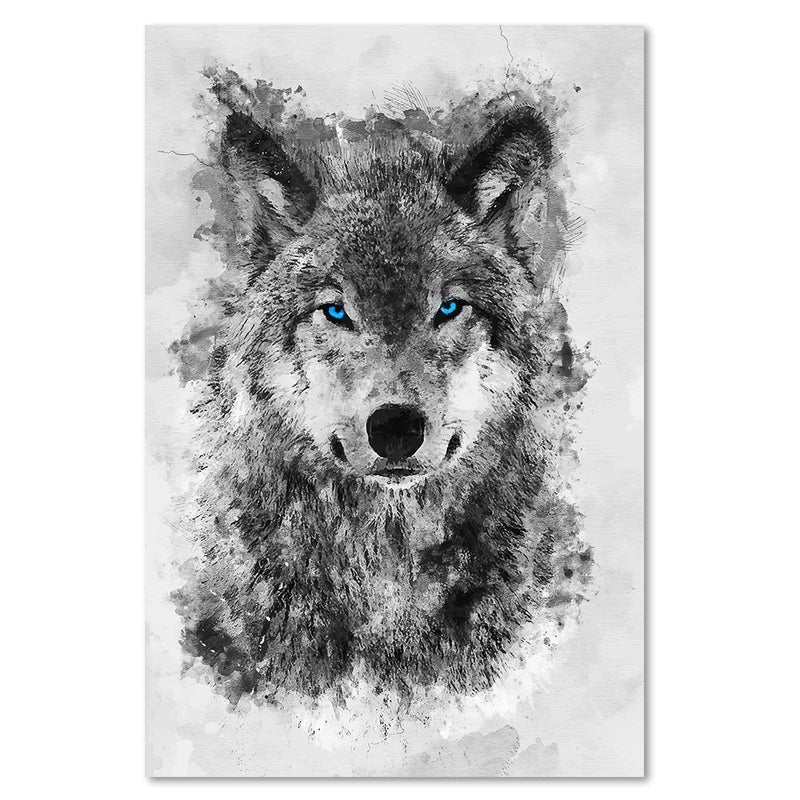 Kanva - Painted Wolf  Home Trends DECO
