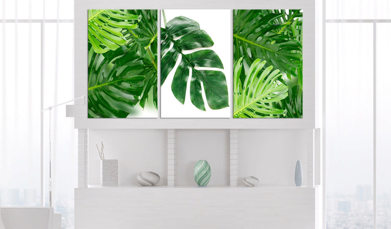 Glezna - Palm Leaves (3 Parts) 120x60 Home Trends