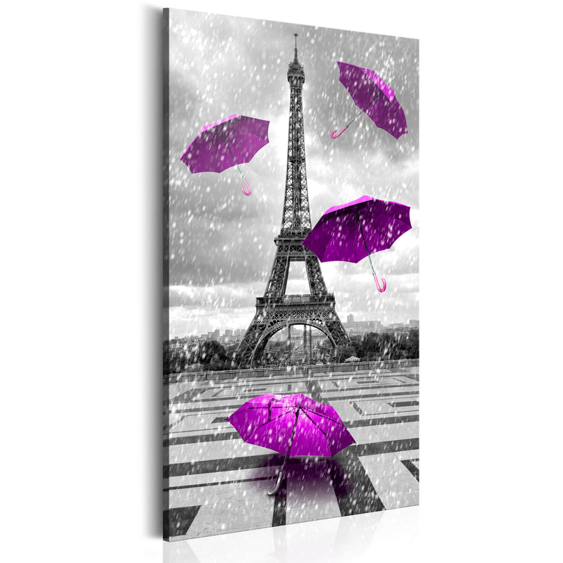 Glezna - Paris_ Purple Umbrellas 60x120 Home Trends