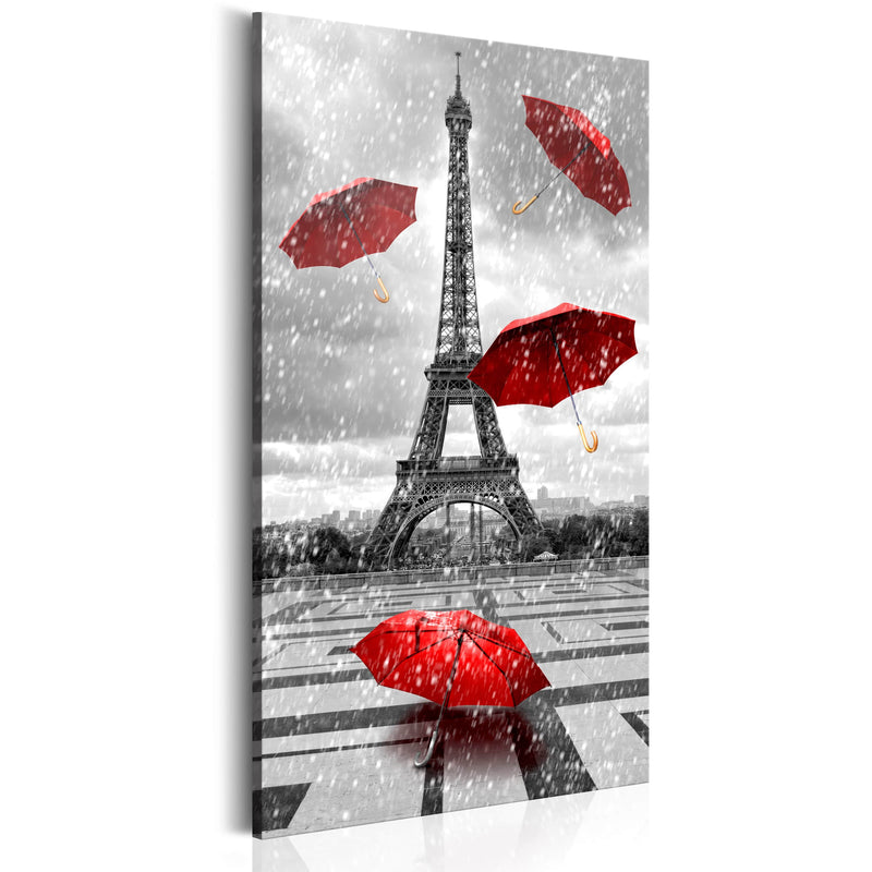 Kanva - Paris_ Red Umbrellas 60x120 Home Trends