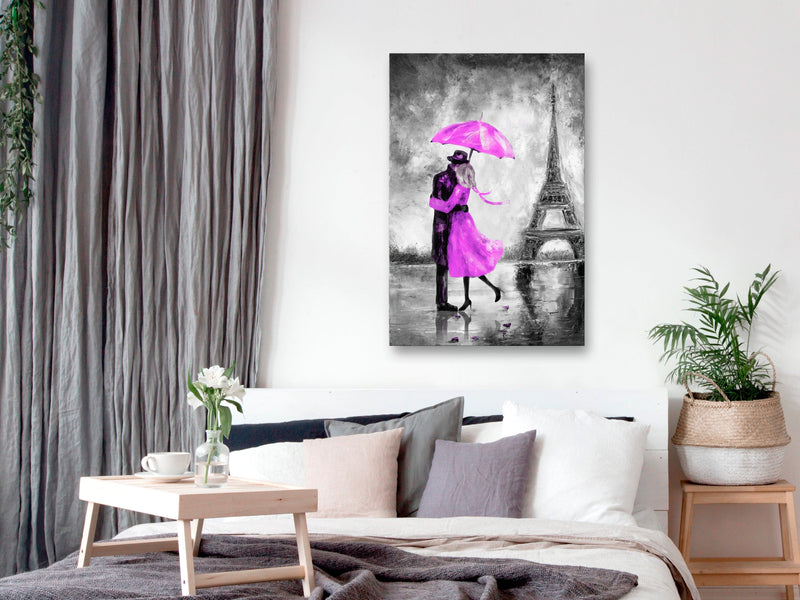 Glezna - Paris Fog (1 Part) Vertical Pink Home Trends