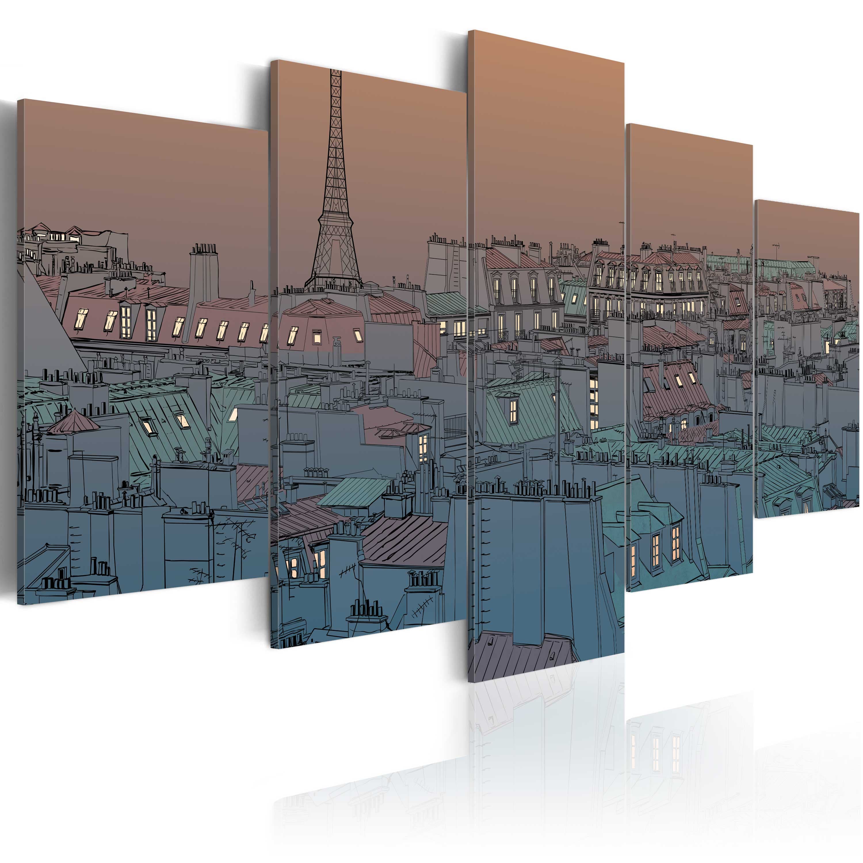 Glezna - Paris - the darkness falls Home Trends