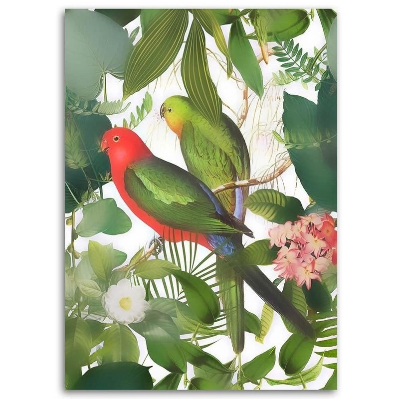 Kanva - Parrots In The Leaves  Home Trends DECO