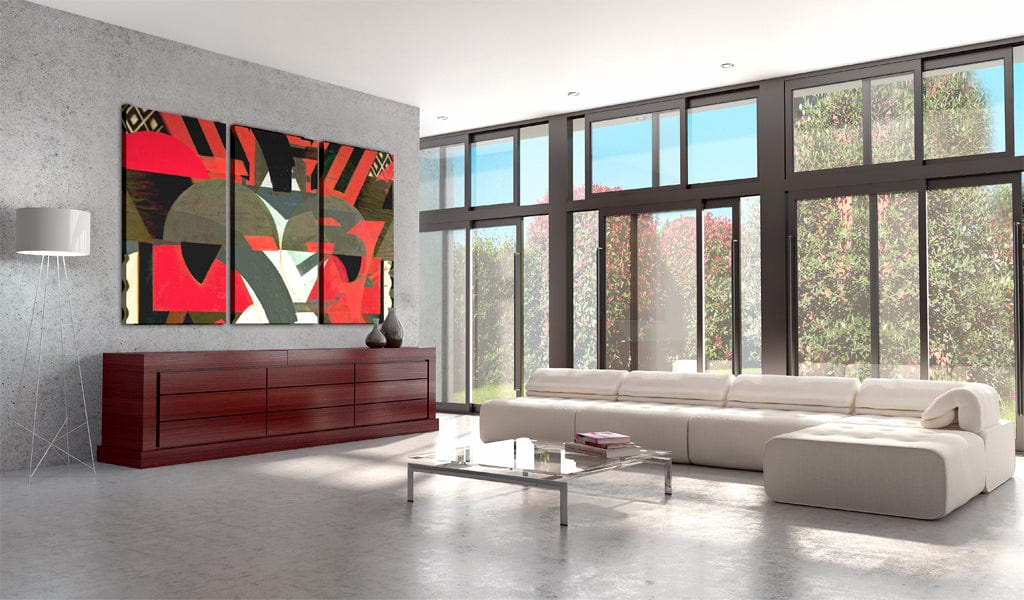 Glezna - Pattern of abstract forms Home Trends