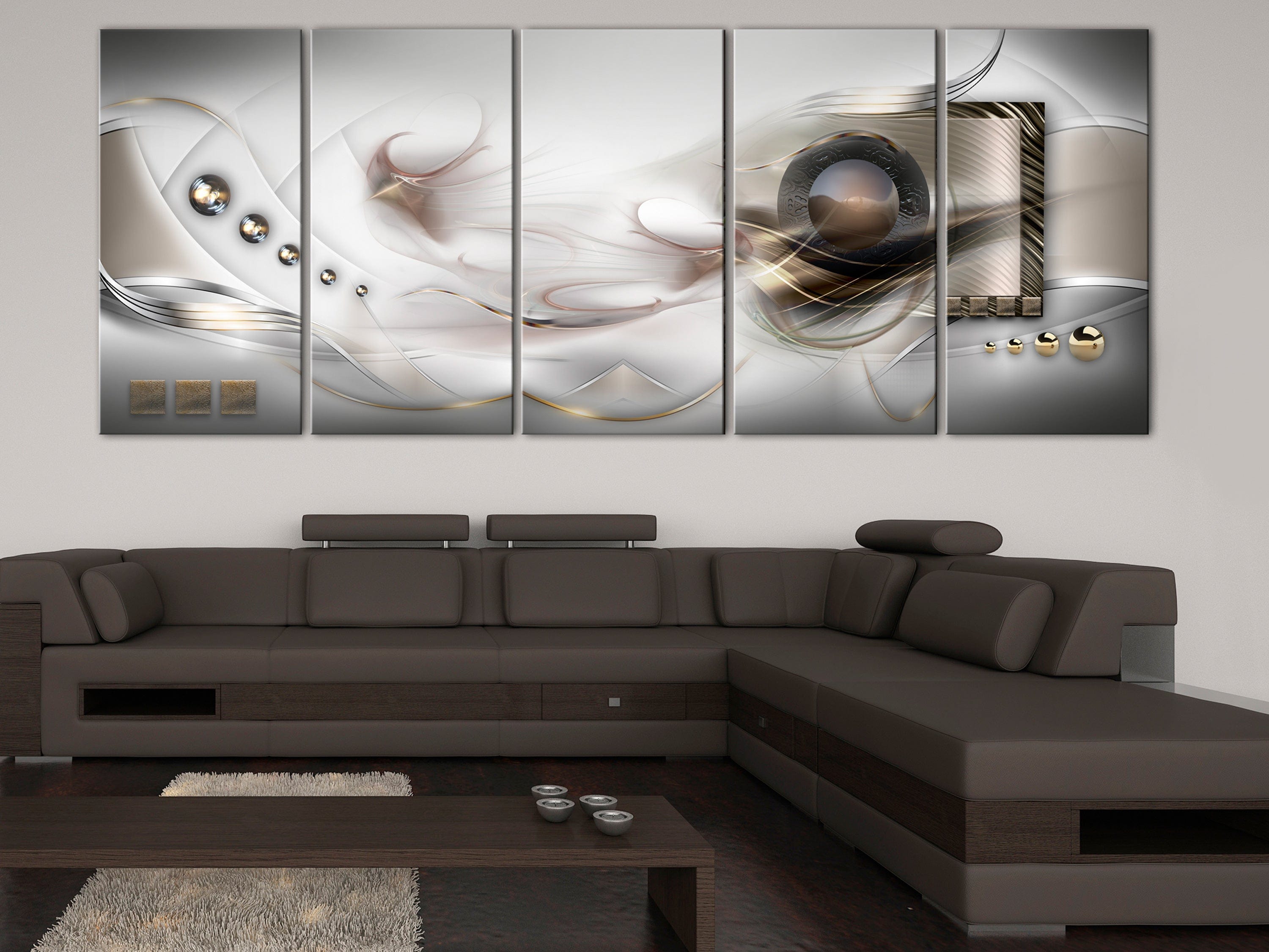 Glezna - Pearly Mist (5 Parts) Narrow Home Trends