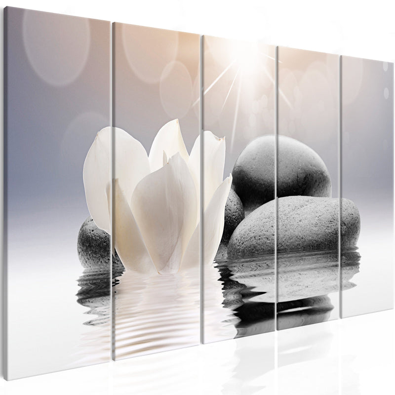 Kanva - Pebbles in Water (5 Parts) Narrow Home Trends