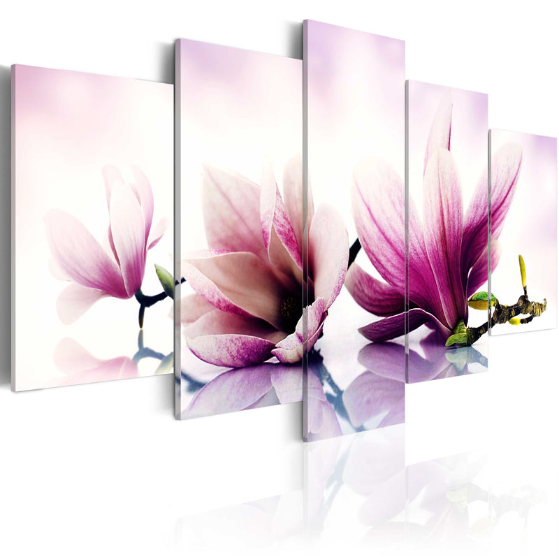 Kanva - Pink flowers_ magnolias Home Trends