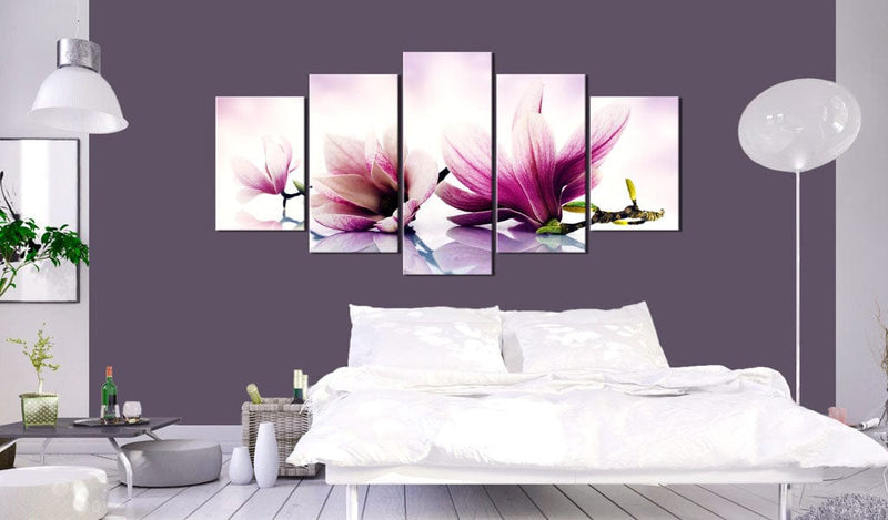 Glezna - Pink flowers_ magnolias Home Trends