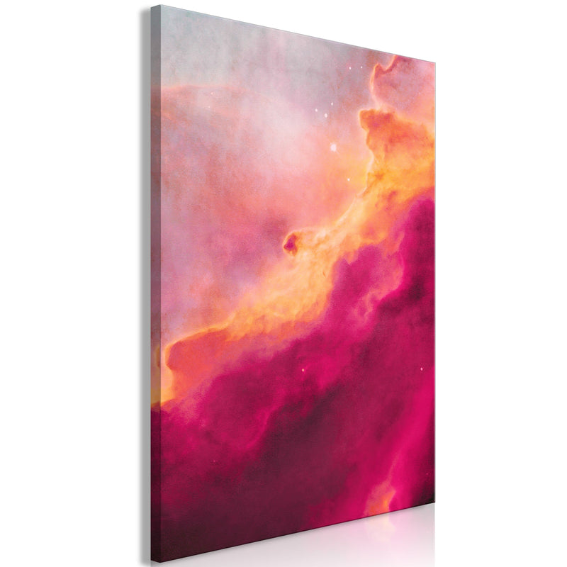 Glezna - Pink Nebula (1 Part) Vertical Home Trends