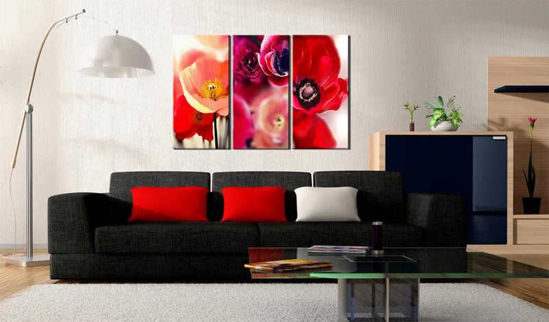 Glezna - Poppies - three perspectives Home Trends