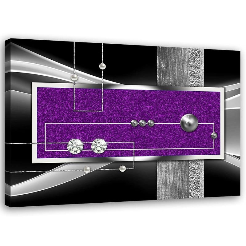 Kanva - Purple Abstraction  Home Trends DECO