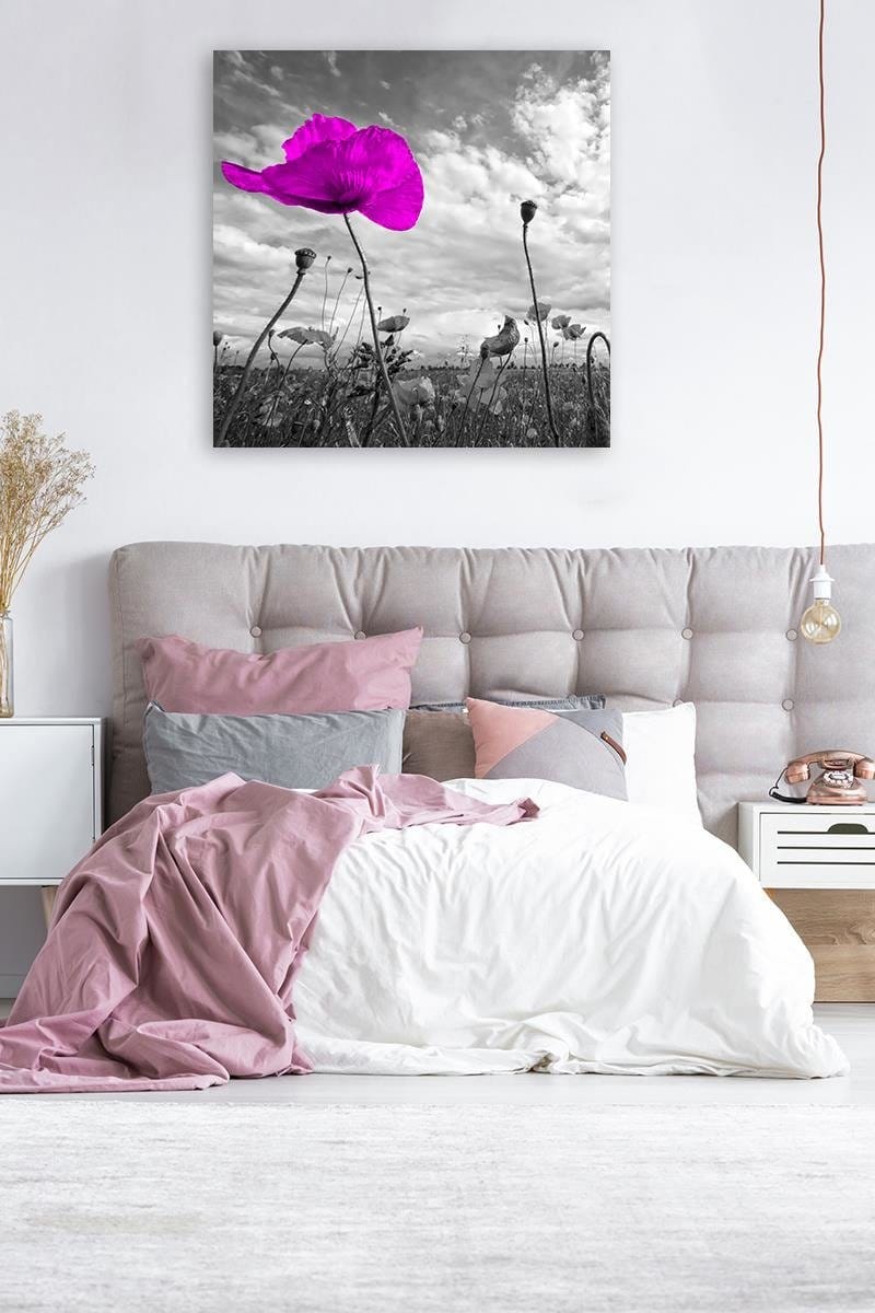 Kanva - Purple Poppy  Home Trends DECO
